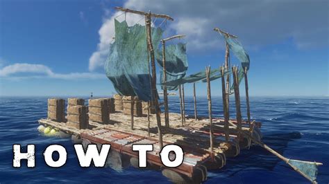 Yeah, most likely the loose crates that makes it sink. . How to drag raft in stranded deep